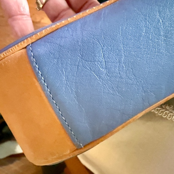 Women's Coach Reserve  Colorblock Crossbody Bag magnetic closure excellent shape - Picture 14 of 16